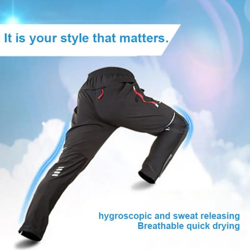 BIKING Cycling Pants Windproof Pants Quick Drying Riding Bike Pants Fishing Trousers Sport