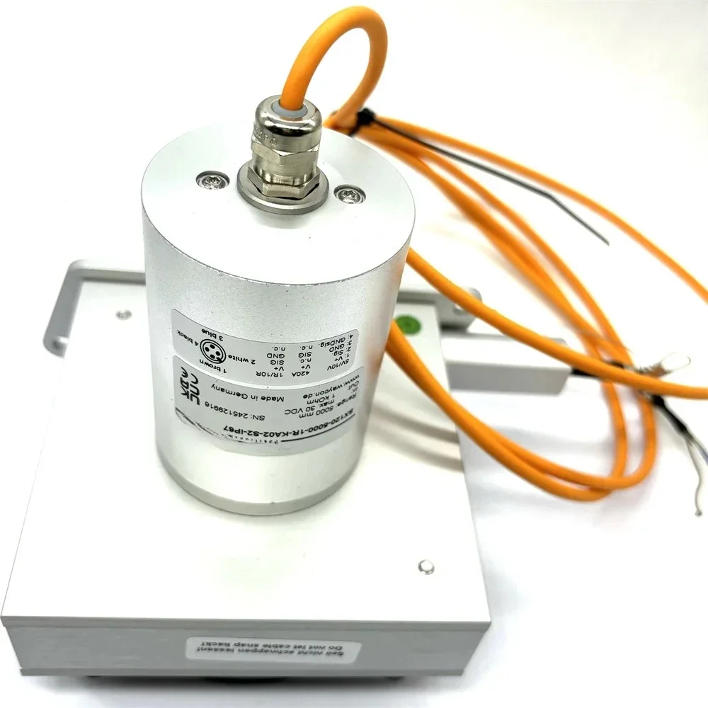 WAY-CON draw wire sensor SX120-5000-1R-KA20-S2-IP67 5000mm 1kohm
