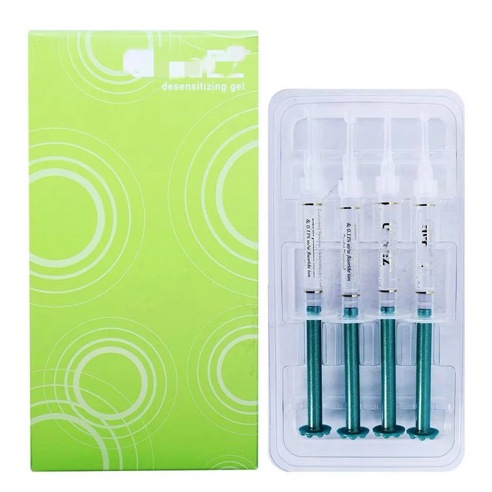 UltraEZ Desensitizing Gel Syringe Tooth Sensitivity Treats Prefilled Disposable Trays Ultradent Opalescence UltraEZ