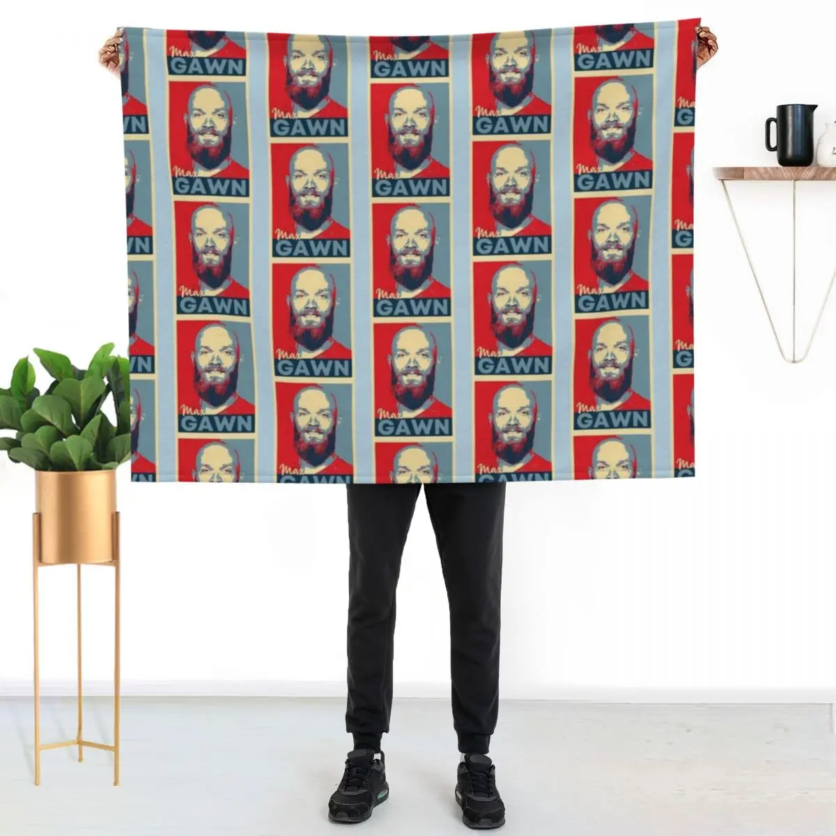 Max Gawn Hope Throw Blanket Picnic Plaid Thermal Nap Multi-Purpose Blankets Sofas Of Decoration Blankets
