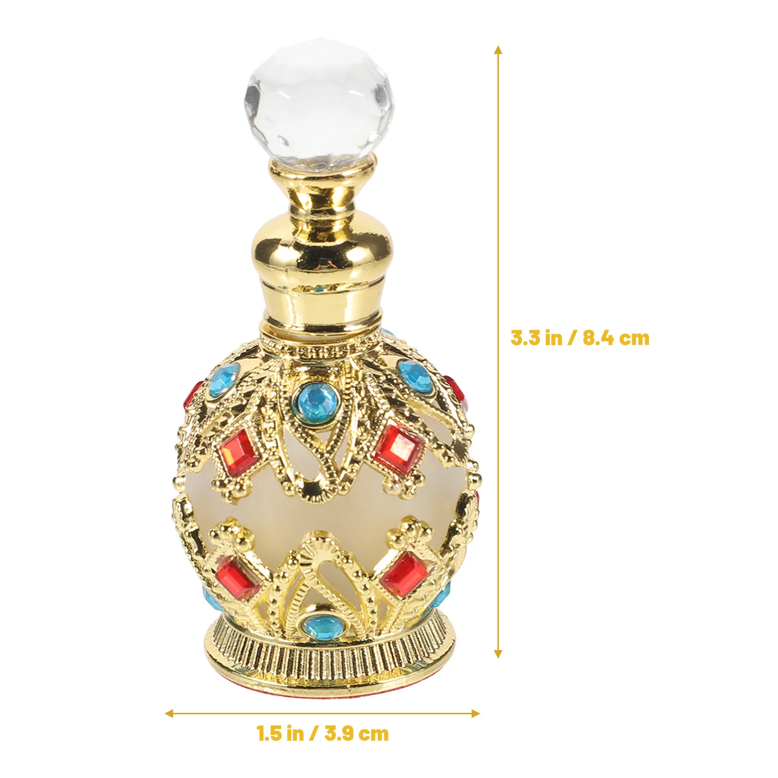 زجاجة عطر زجاجية لتخزين الزيوت العطرية، تصميم أنيق ورقيق، طاولة تزيين للحمام، عرض قابل لإعادة الملء أثناء السفر