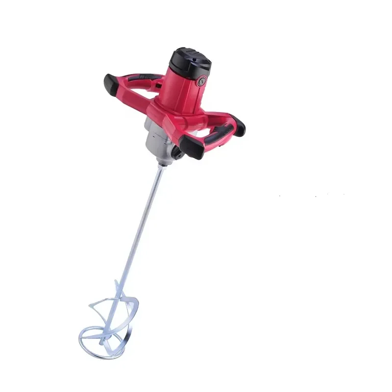Heavy Duty Electric Hand Mixer for Paint Cement Concrete Industrial Grade Power Tool Mixing Drill Attachment for Construction