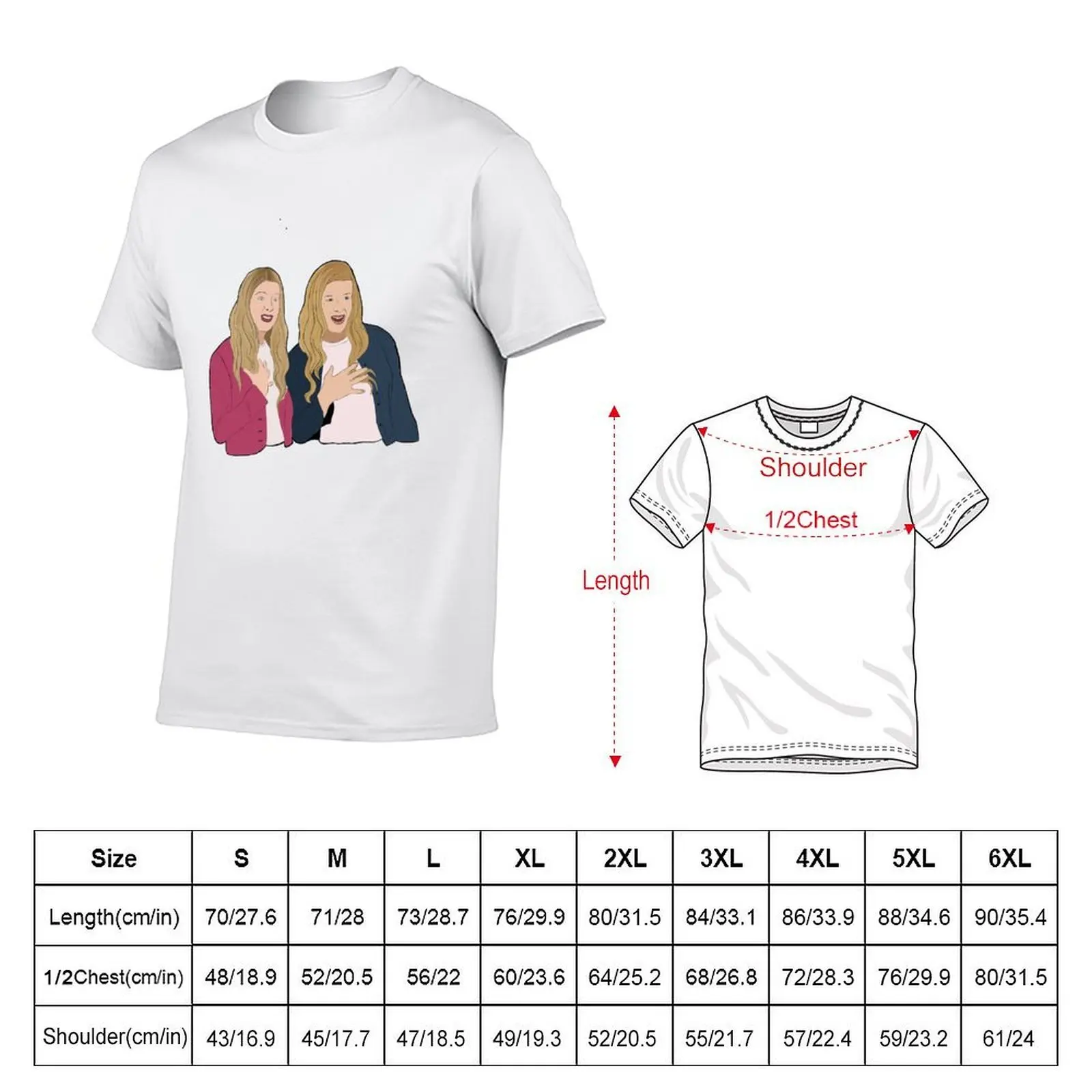 White chicks T-Shirt t shirts for man graphic tees man t shirt summer T-Shirt