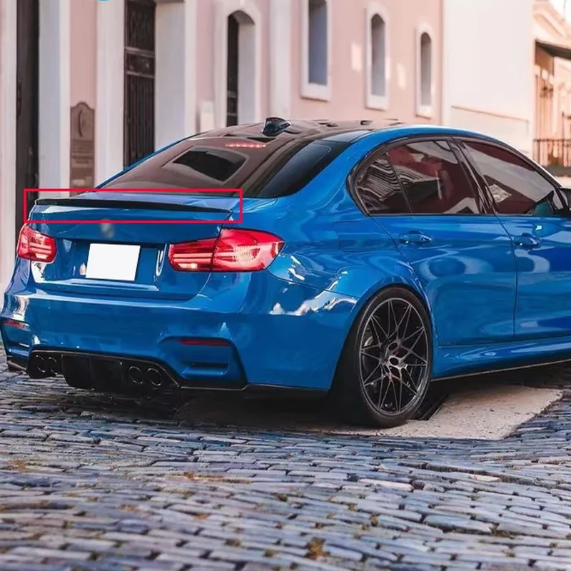 For BMW 3 Series Accessories F30 320i 328i 335i Trunk Spoiler 2013-2019 Glossy Black Wing Lip 2014 2015 2016 2017 2018
