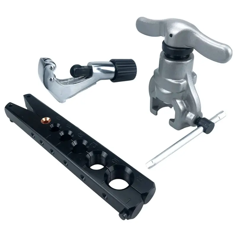 

IALJ-Inch/Metric Single Splint Eccentric Tube Expander Air Conditioner Copper Pipe Bellmouth Eccentric Flaring Tool