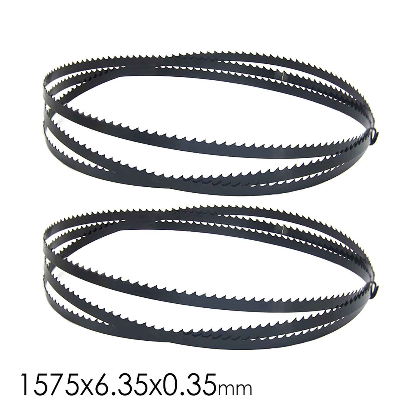 2PCS 1575mm Bandsaw Blades Wood Cutting Saw Blade 1575x6.35x0.35mm TPI 6 10  15 Woodworking Tools Accessories