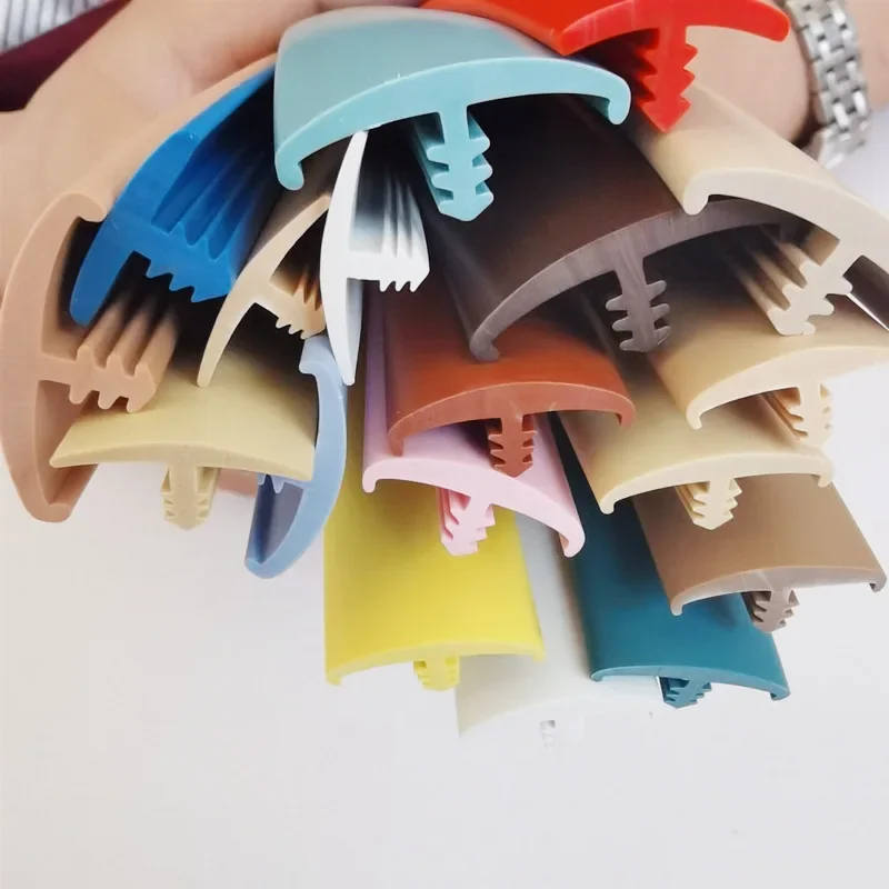 2/4/6 Meters PVC T Strip Edge Banding Wood Panel Edge Encloser Shield Protector 14/16/18/20/22/25/28mm Multiple Colors Available