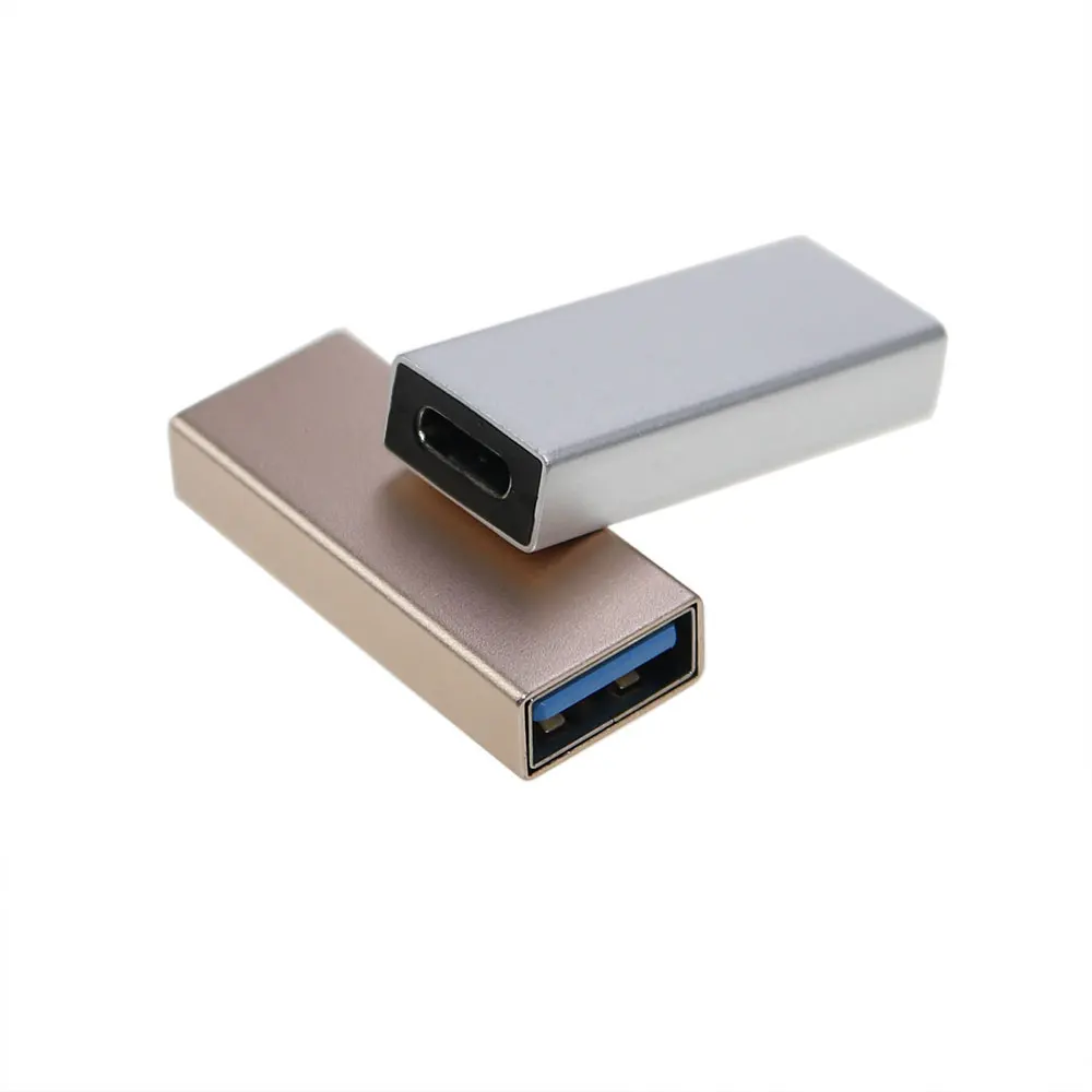 JCD 1pcs USB C USB 3.1 Type C Female to USB 3.0 A Female Converter Adaptor Connector  5gbps Charging Data Transmission