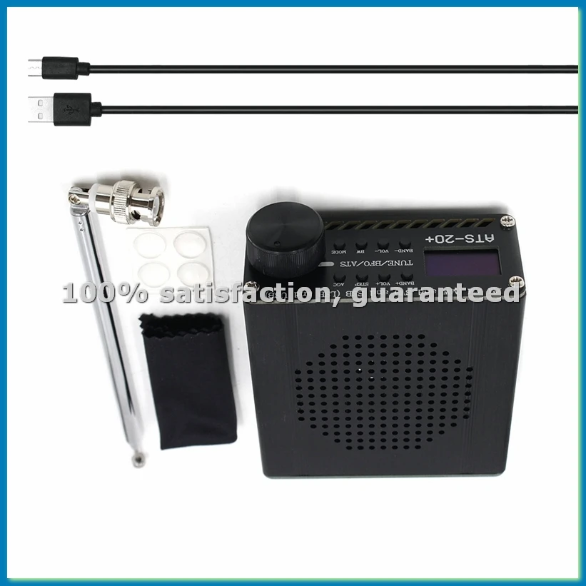 

ATS-20+ Plus SI4732 Вседиапазонный радиоприемник SDR Приемник FM AM (MW и SW)SSB (LSB и USB)-ABFT