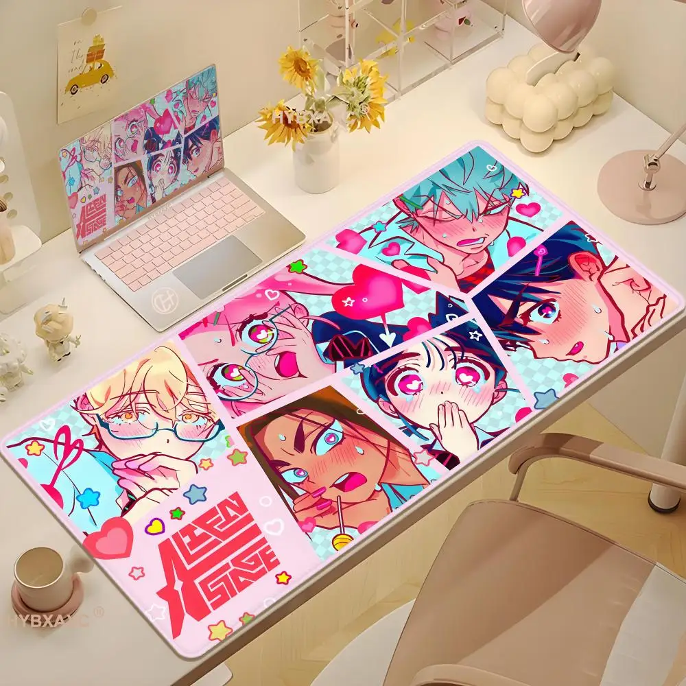 Mouse Pad Anime Gaming Mousepad A-Alien Stage Mizi Till Ivan Sua Luka Hyuna MousePad XL Keyboard Pad Non-Slip Computer Desk Mat