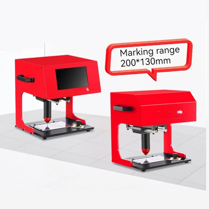 170*110MM Hand-held Portable Metal Signage Nameplate Marking Machine Touch-screen Electric Pneumatic Lettering Machine For Metal