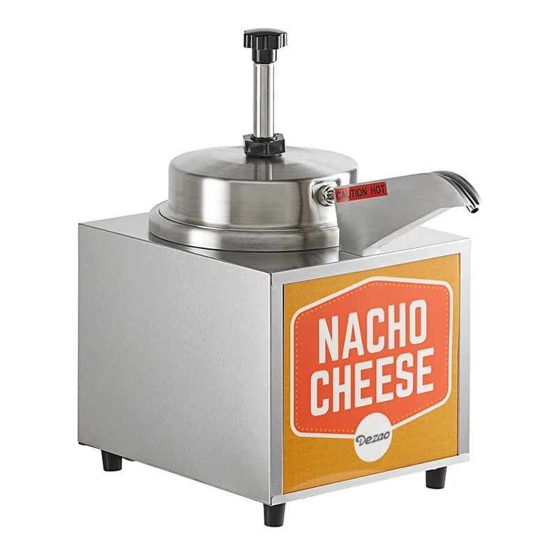 مضخة صلصة الجبن الكهربائية FZ-04B التدفئة الجبن ترموستات 4.4L الفركتوز ضغط الصحافة العزل برميل موزع