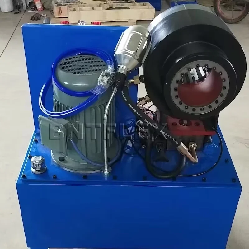 High-Pressure Hydraulic Hose Crimping Machine Cable Press Rubber Making Machinery BNT68 Wire Rope Tube Swaging Competitive Price