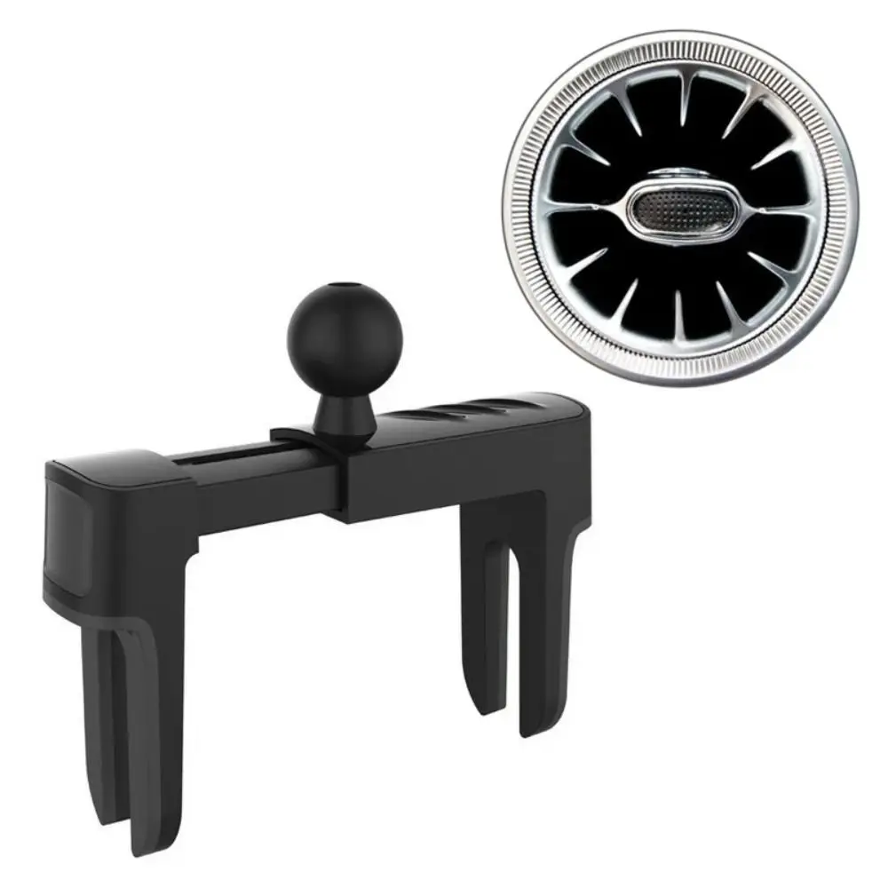 Bracket Car Phone Air Vent Clip Mount New Round Air Outlet Auto Car Phone Holder Stand Accessories 17mm Ball Head Base