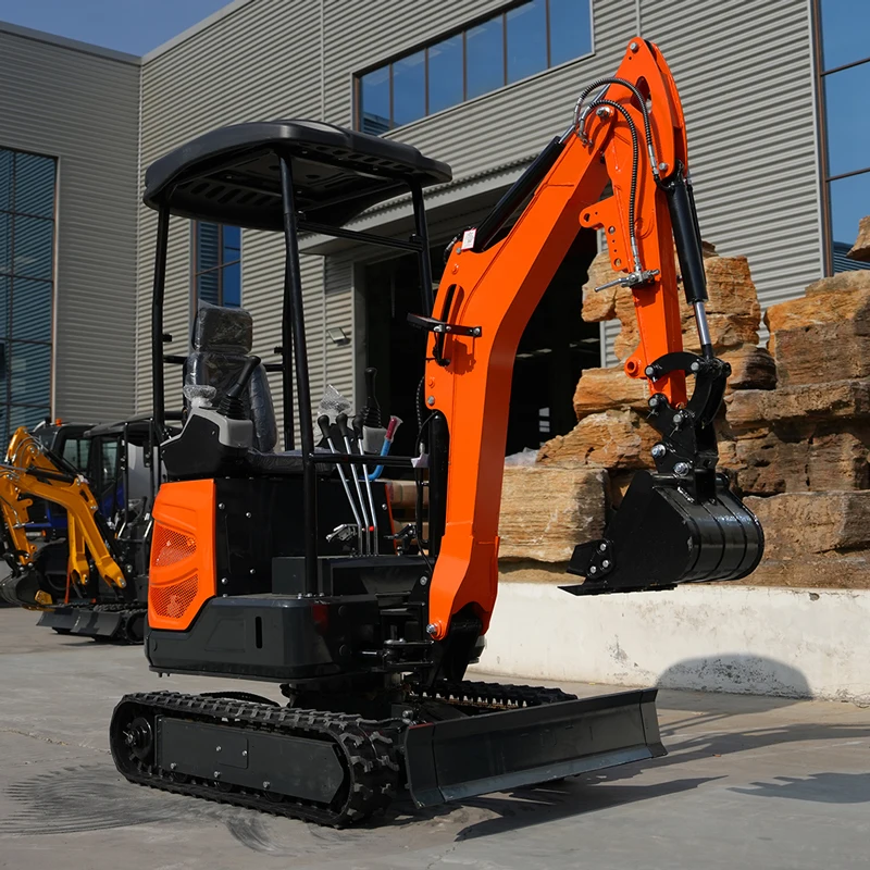 1.8t Mini Digger in Stock | Fast Delivery | Reliable Diesel Engine | for Small Farm and DIY Projects | Customized