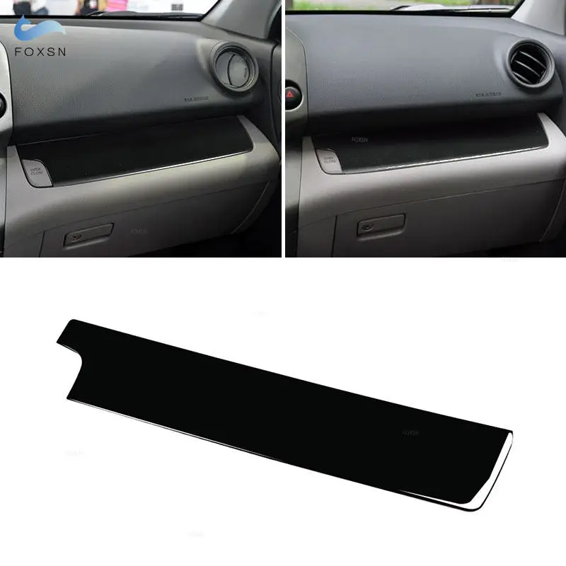 

Car Co-pilot Passenger Side Dashboard Panel Trim Piano Black Accessories For Toyota RAV4 2006 2007 2008 2009 2010 -2012 LHD RHD