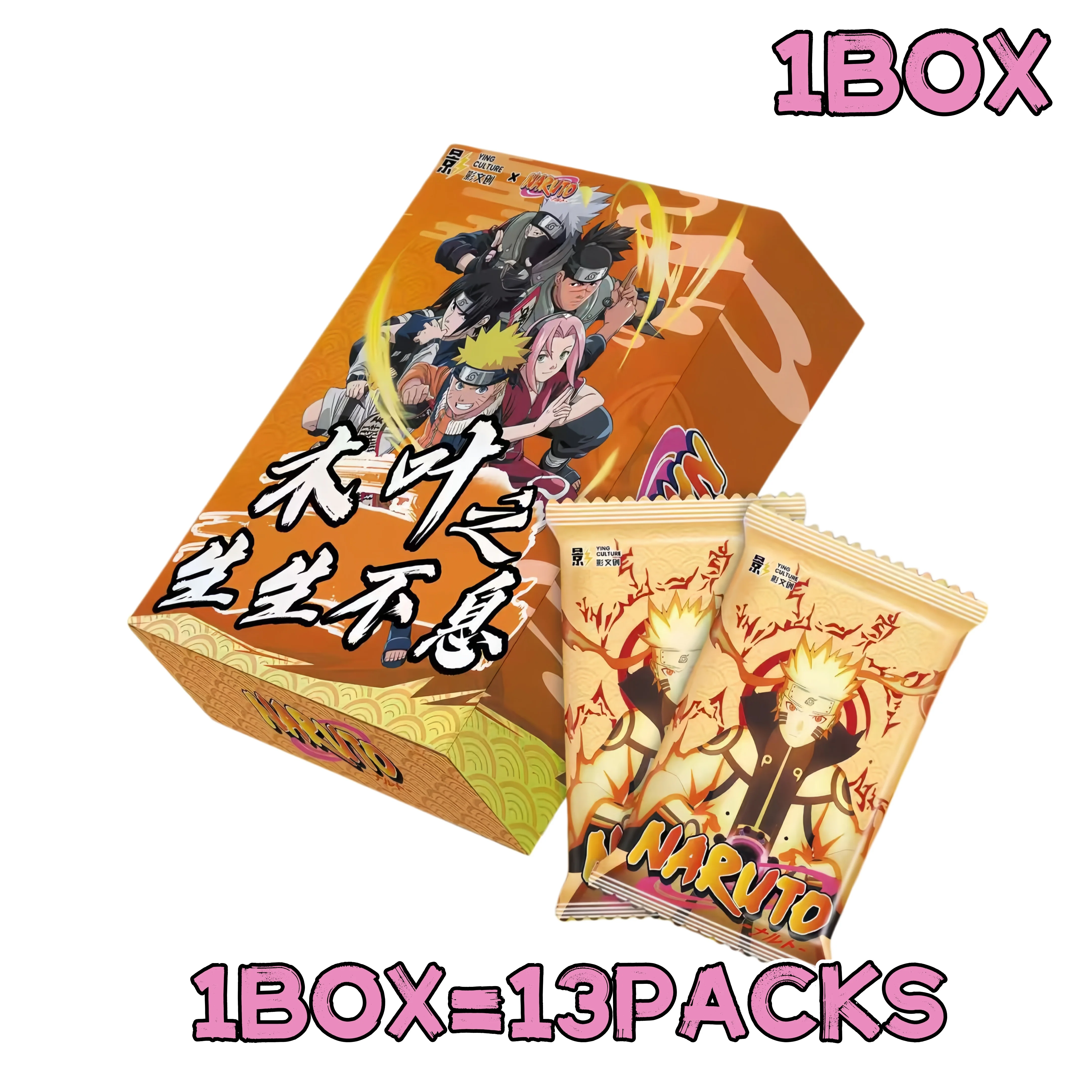 Official MOJI Naruto TCG Booster Box Ninja Road of Konoha Rare! CR