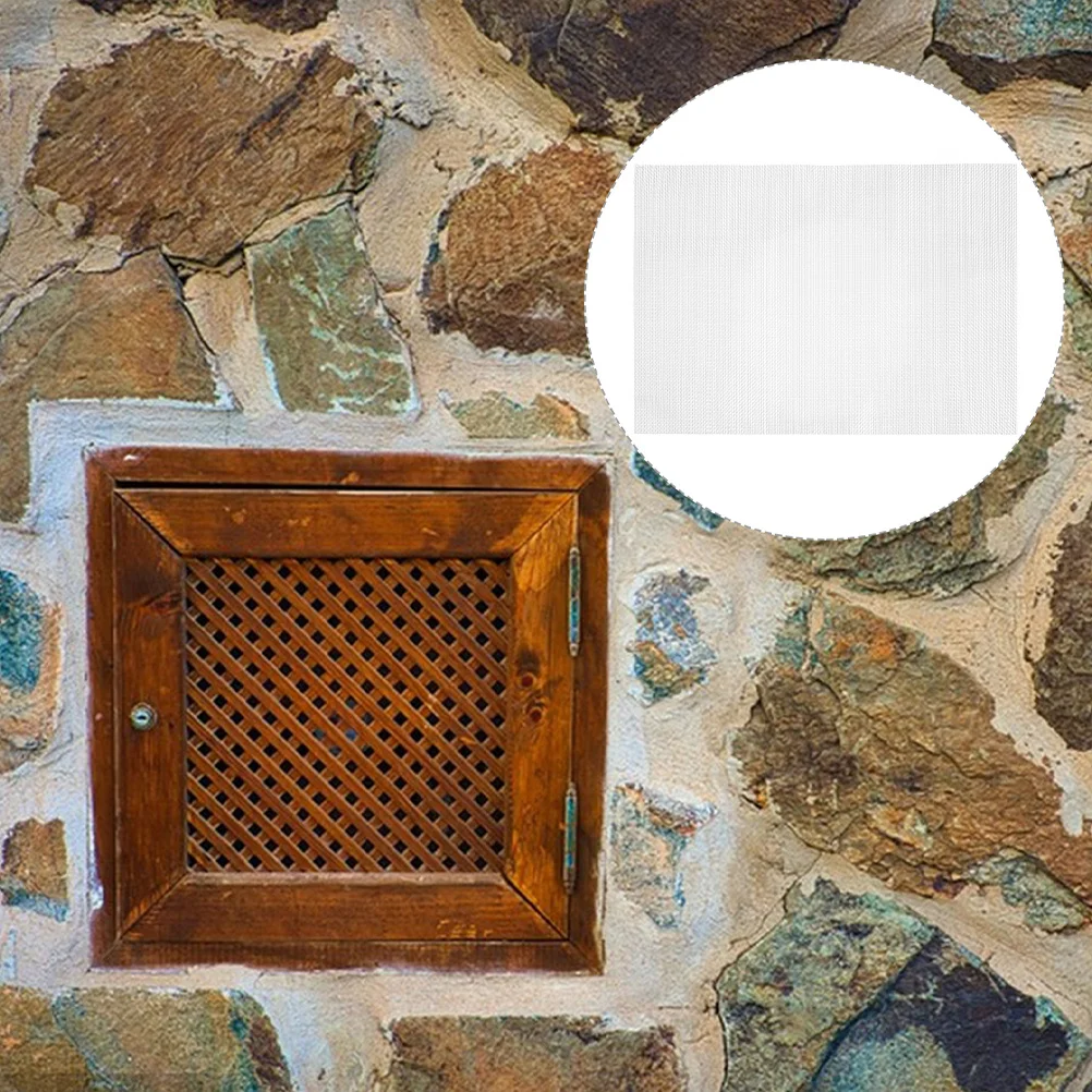 304 Stainless Steel Wire Mesh Screen Vent Fine Mesh Screen Material for Home Garden Outdoor Airflow Barrier Debris Prevention