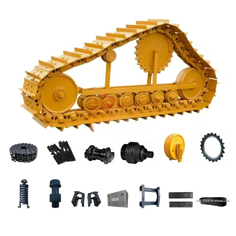 LITIAN Wholesaler Excavator Undercarriage Parts Track Chain and Links Track Link Assy Track Shoe with Chains Assy