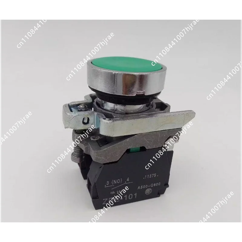Self-Reset Flat Head Metal Switch Button, Green XB4BA35 Red XB4-BA45 31 42 25