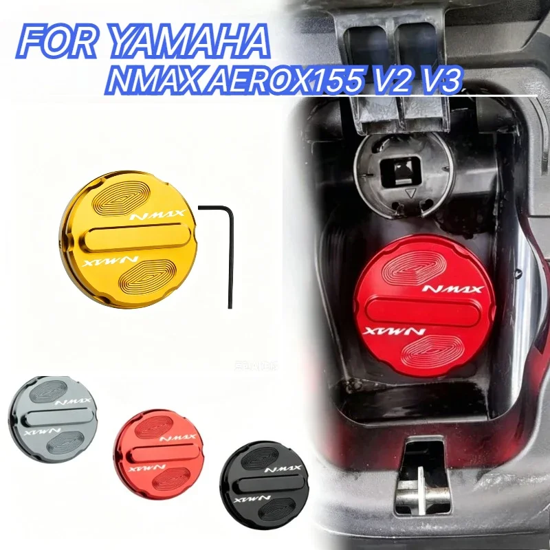 Motorcycle Accessories Fuel Tank Cover Petrol Box Cap For YAMAHA NVX155 Aerox155 NVX Aerox NMAX 155 NVX 125 150 2015-2020 2019