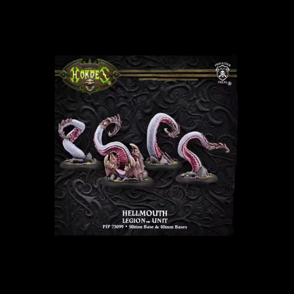 Modellbausatz Resin-Bausatz Wargame 28543 Hordes Everblight Hellmouth Unit