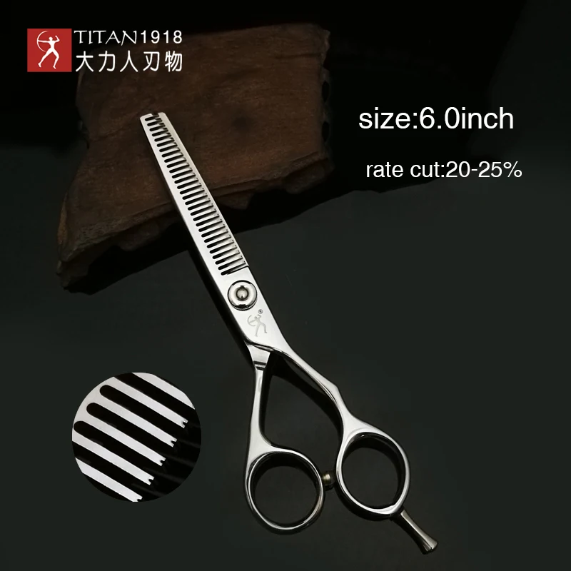 Titan  6.0inch  Professional Hairdressing Scissors salon Barber Scissors Hair Cutting thinning  Shears Scissor