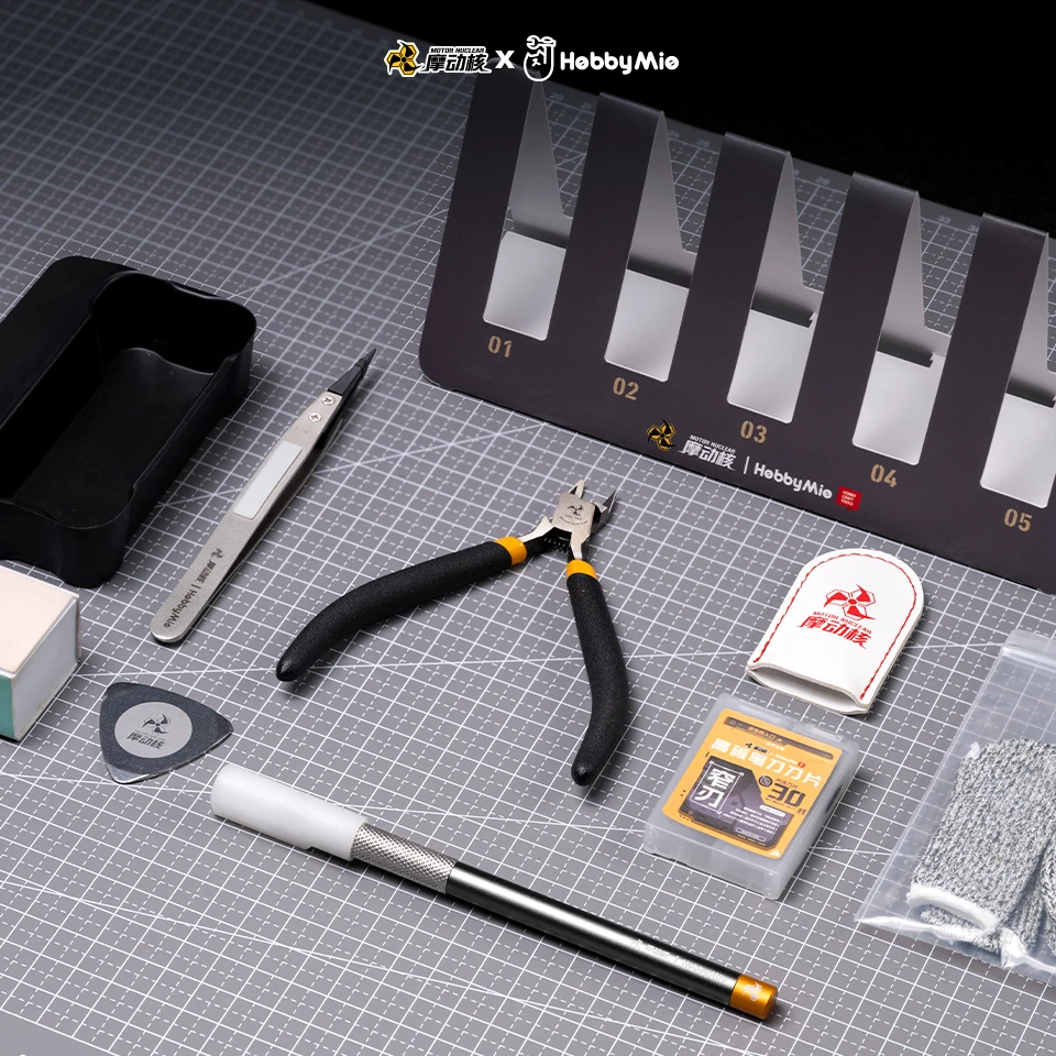 Motore Nucleare X Hobby Mio Collaborativo Modello di Montaggio Strumento Pinza a Lama Singola Penna Coltello Action Figure Modello Tamiya Modello Strumenti