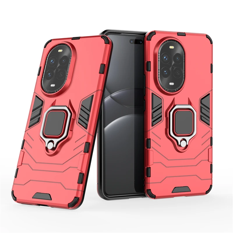 Чехол для Huawei Nova 13 Pro, чехол для Huawei Nova 13 Pro Capas, новый бронированный металлический держатель, кольцо, магнитный чехол для Huawei Nova 13 Pro Fundas