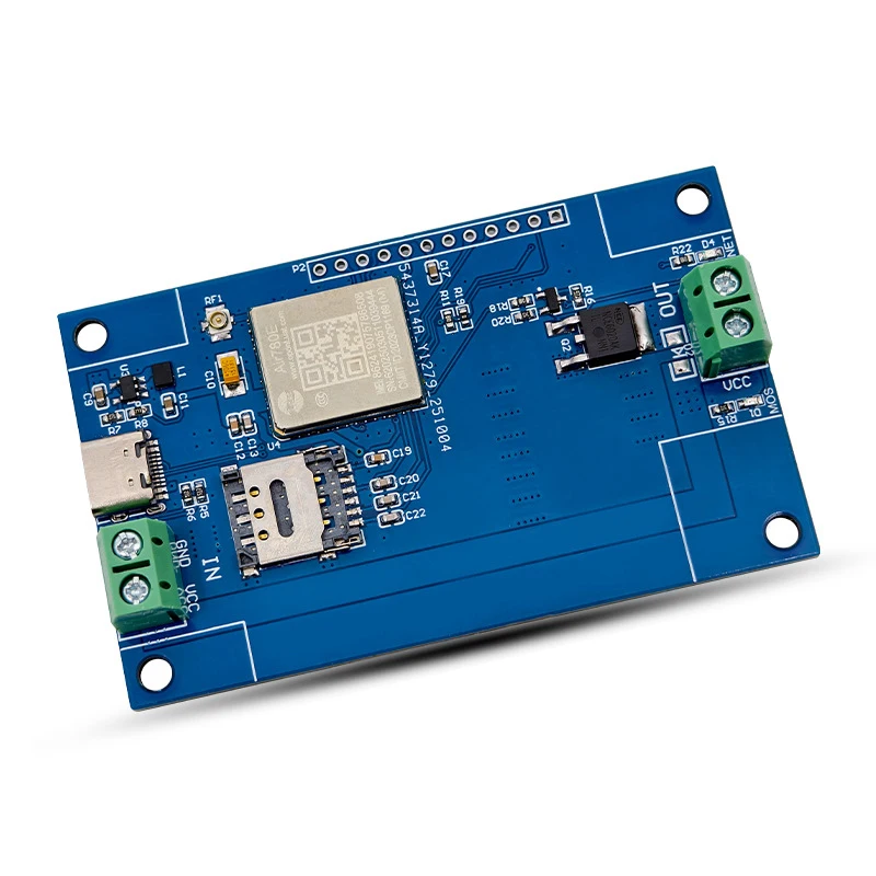 4G Networking AIR780E Single MOS Switch Module Development Board DC5-60V Power Supply