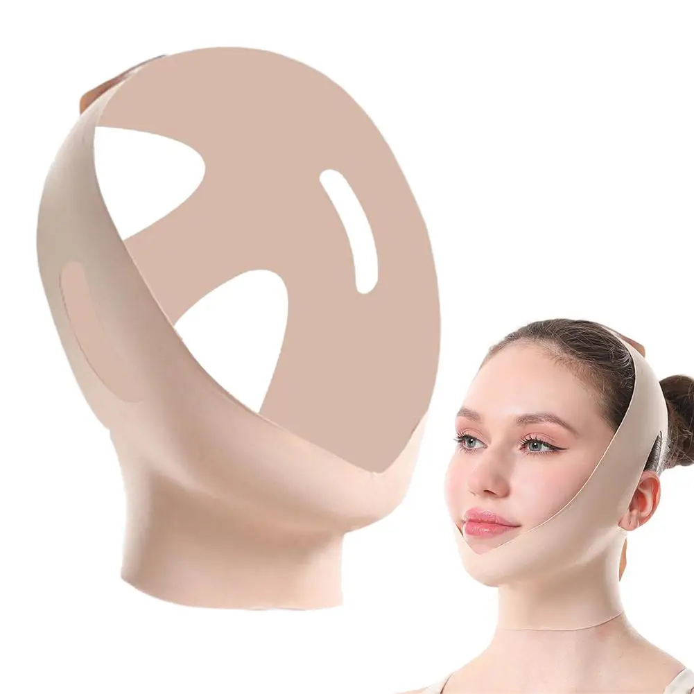 النساء الوجه التخسيس ضمادة الخامس خط الوجه المشكل الذقن حتى حزام مكافحة الوجه العناية بالجمال أدوات الخد مدلك رفع الجلد التجاعيد B6U8 #3