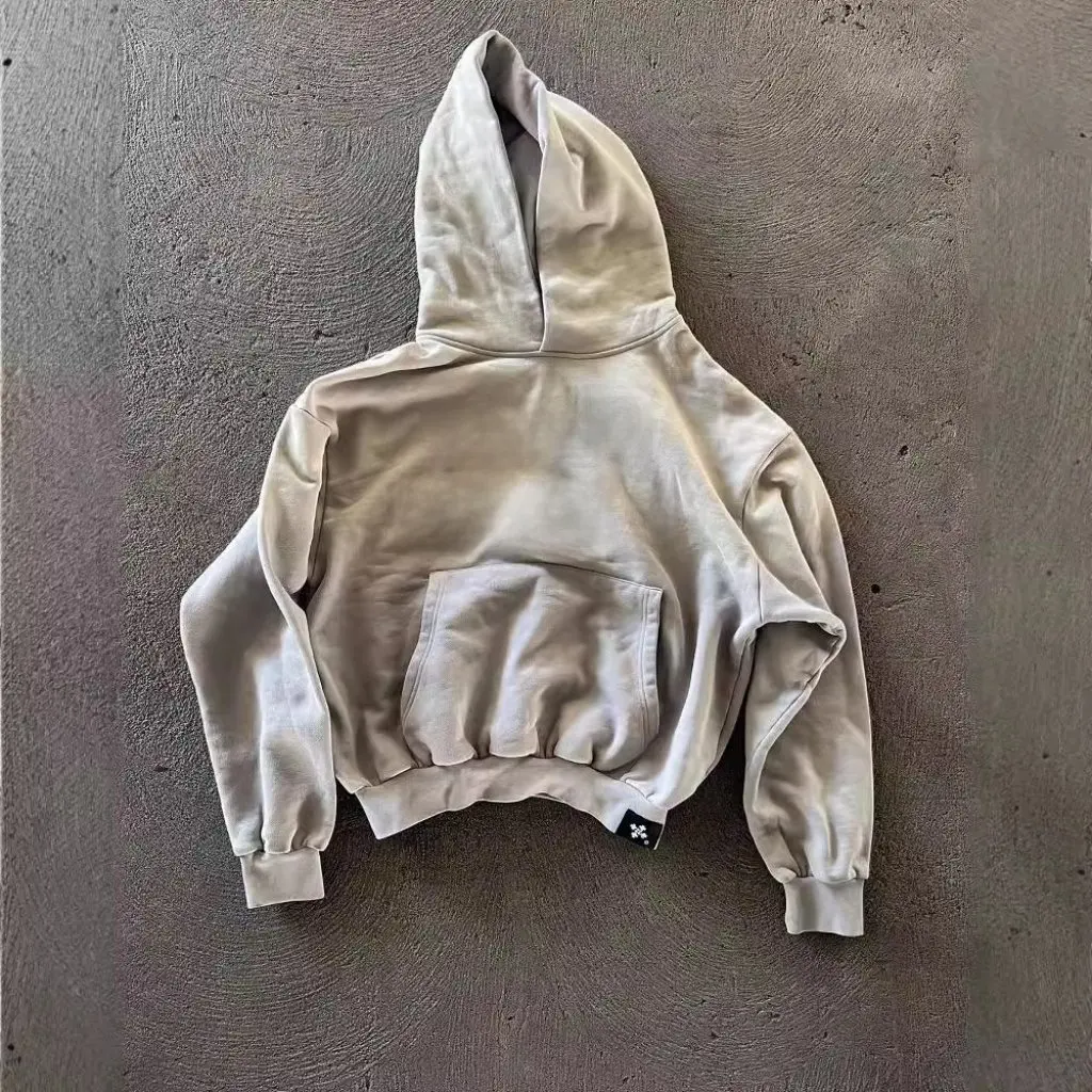 Europäische und amerikanische Mode Herbst Winter Farbverlauf Langarm Kapuzenpullover Bequemes Damenoberteil mit Buchstabendruck