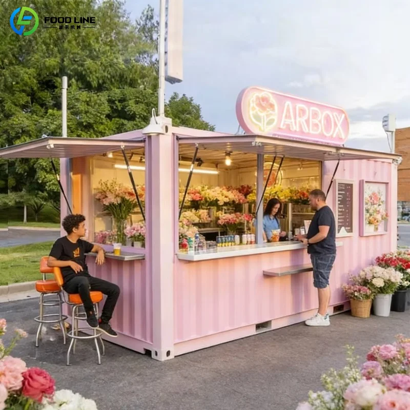 Street Fashion Store - Customized Shipping Container Boutique Shop 20ft