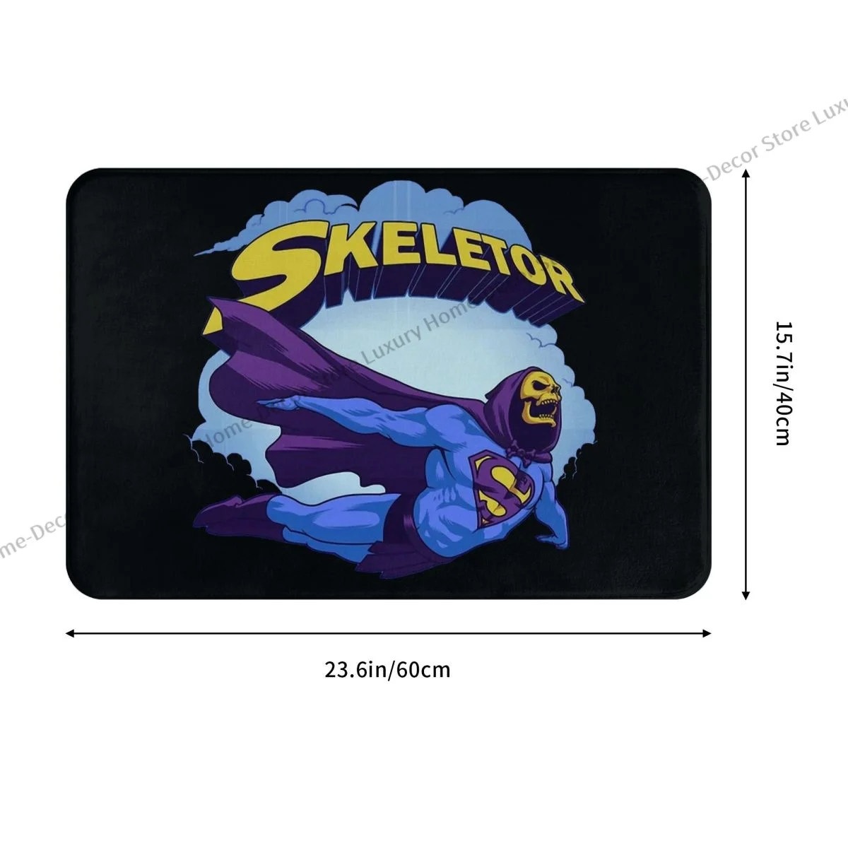 He-Man The Master Of The Universe Anti-Slip Doormat Living Room Mat Skeletor Hallway Carpet Entrance Door Rug Home Decor