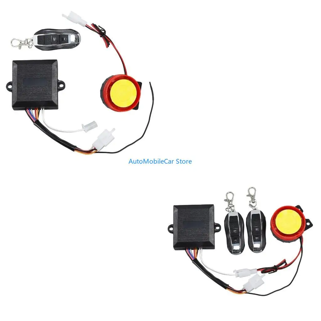 

G8TE Effective Motorcycle ATV Alarm with Multiple Alerts Plastic Start Switches