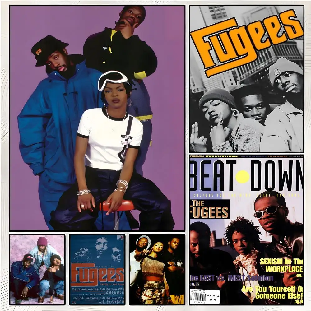 Hip-Hop Album F-Fugees The Score Poster Superior Home Space  Indoor Decorative Art & Home Decor