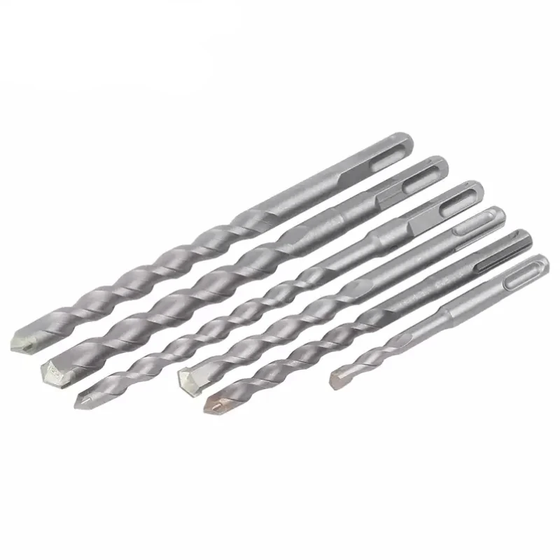M6 M6.5 M8 M10 M12 M14 M16 M18 M20 Square Round Shank Hammer Drill Bit Cement Wall Concrete Impact Drill Bit Alloy