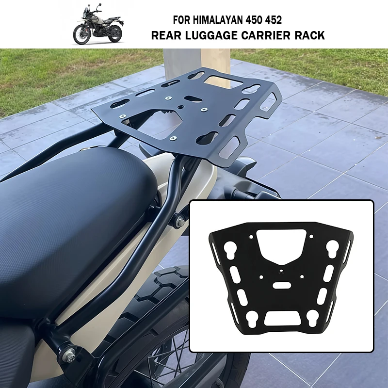 HIMALAYAN450 Motorcycle Accessories Rear Rack Top Box Rack High Load-bearing Bracket For Himalayan450 Himalayan452 2025 2026