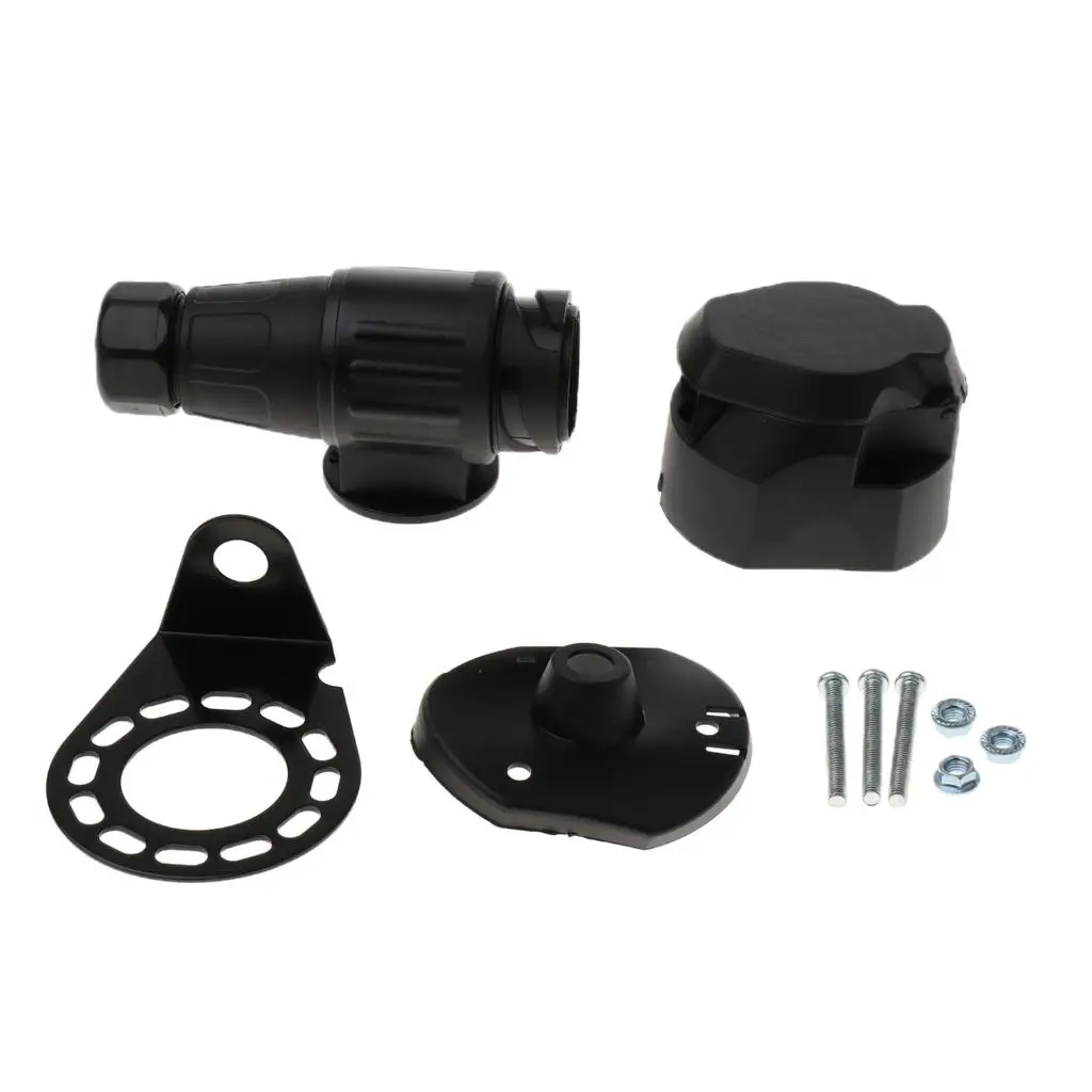 

13-контактный набор розеток для прицепа, розетка для каравана, лодки, грузовика, 12 В