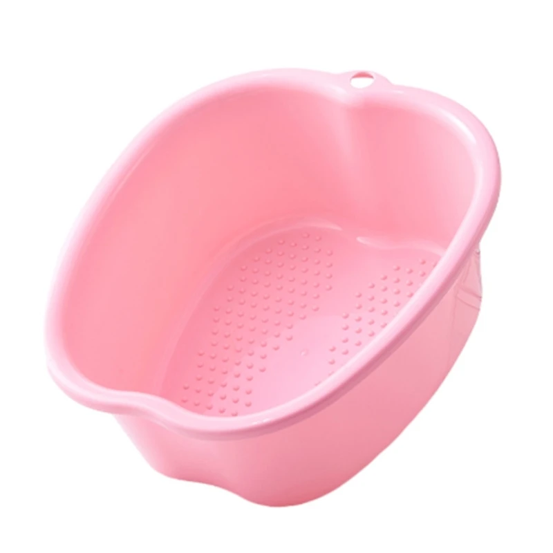 Plastic Large Foot Bath  Tub Basin Bucket for Soaking Feet Detox Pedicure Massage Portable 3 Colors