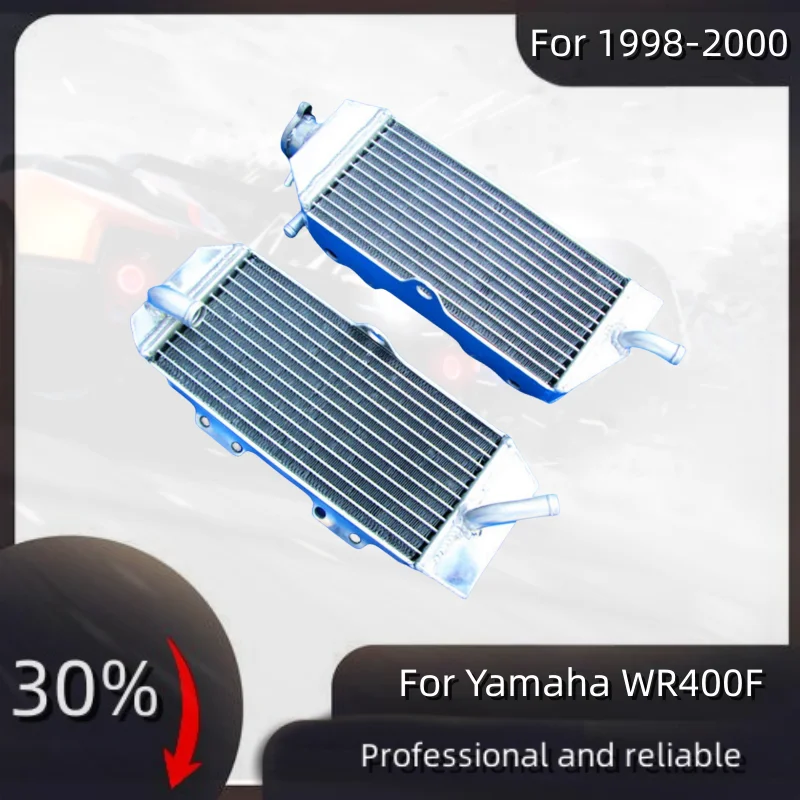 

For 1998-2000 Yamaha WR400F WR 400 F Aluminum Radiator Cooler Cooling Coolant 1998 1999 2000