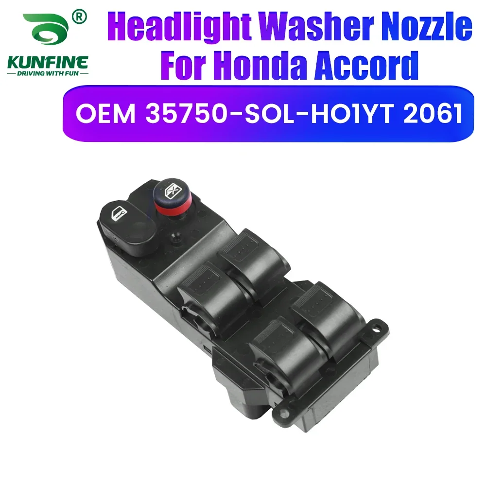 

Кнопка управления стеклоподъемником передней левой двери для Honda Accord, номер детали 35750-SOL-HO1YT 2061