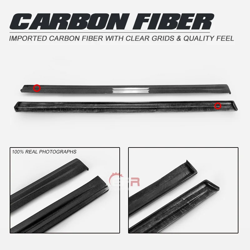 SAAR متوافق مع تعديل ألياف الكربون EPR مناسب لتنورة Nissan Skyline R33 GTR، لوحة سفلية، مغرفة جانبية صغيرة #5
