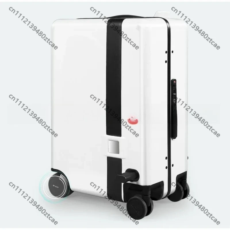 20 Inch Ride On Luggage, Remote Control Smart Suitcase, Portable Travel Rolling Carry On Luggage