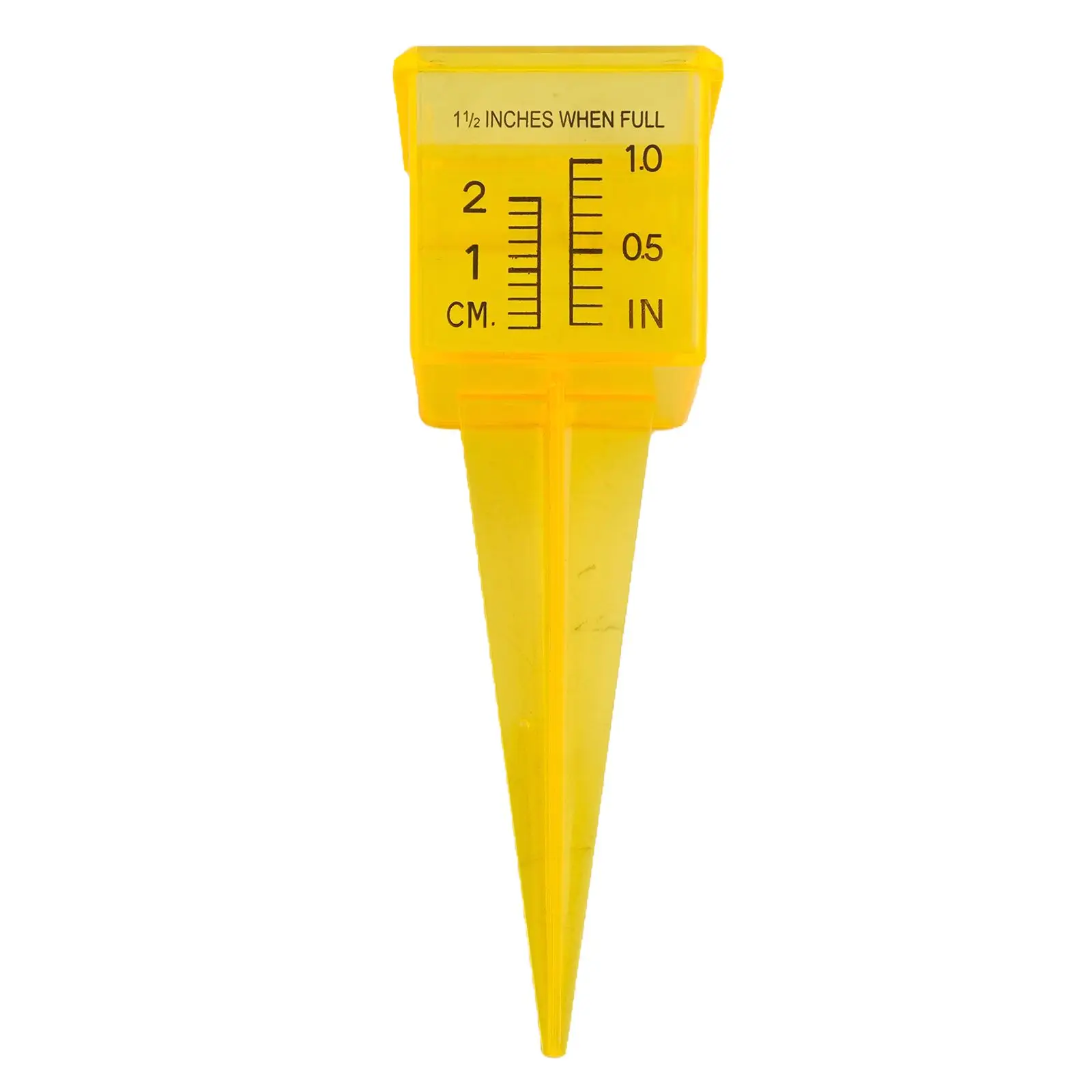 For Patio For Garden Garden Water Gauge Outdoor Water Measurement Outdoor Bright Yellow Color Large Digital Print