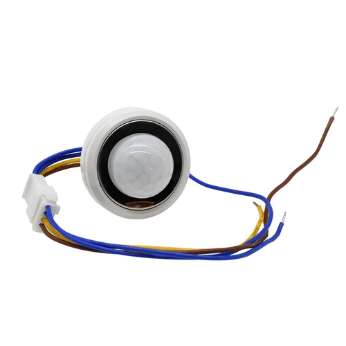 Imagen 2 del producto Mini interruptor de luz con Sensor de movimiento, Sensor PIR de 110-220V, detección inteligente, retardo de tiempo, Detector de inducción infrarroja ajustable