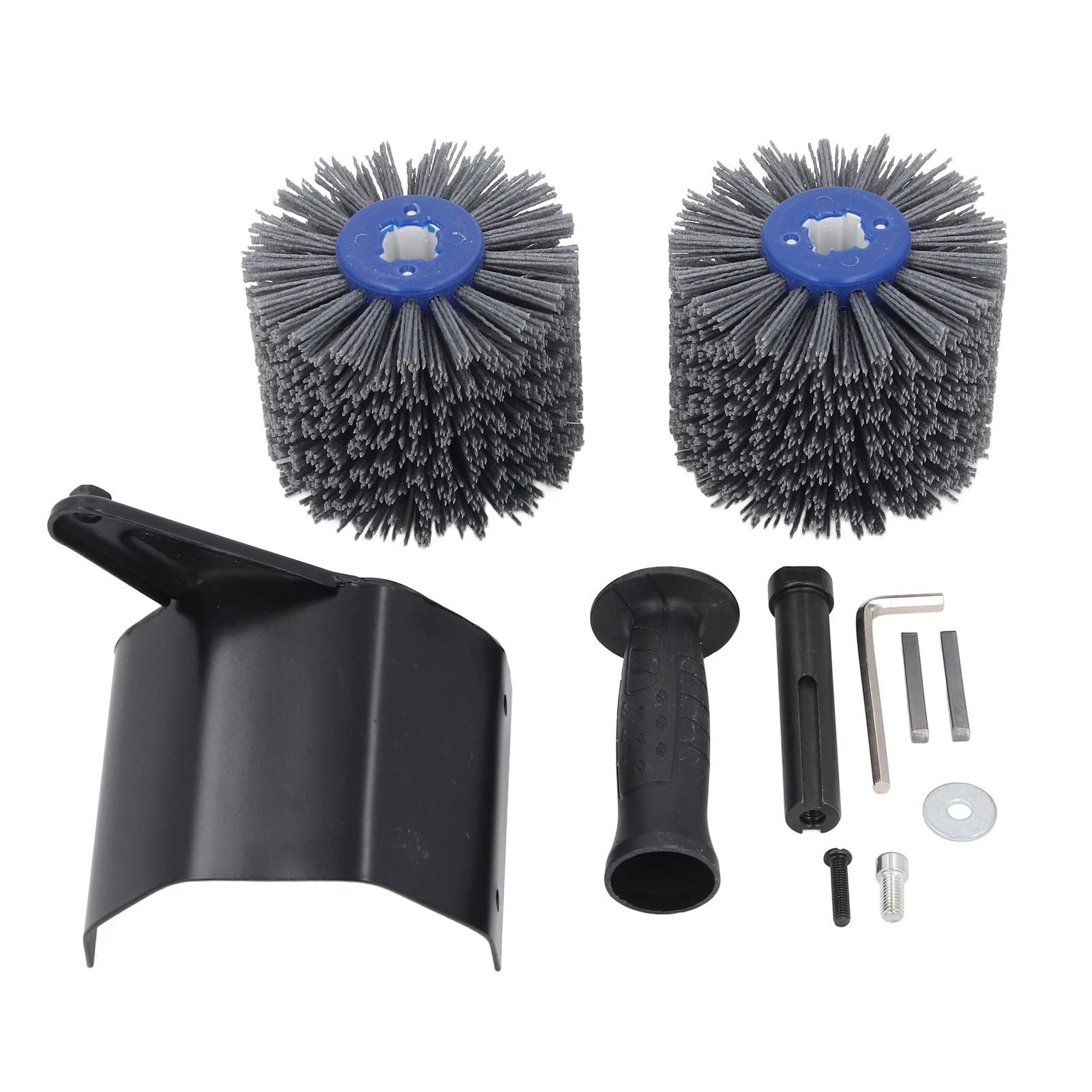 

Angle Grinder To Wire Drawing Polisher Accessories Angle Grinder Conversion Kit Handheld for Wood Metal Stainless Steel