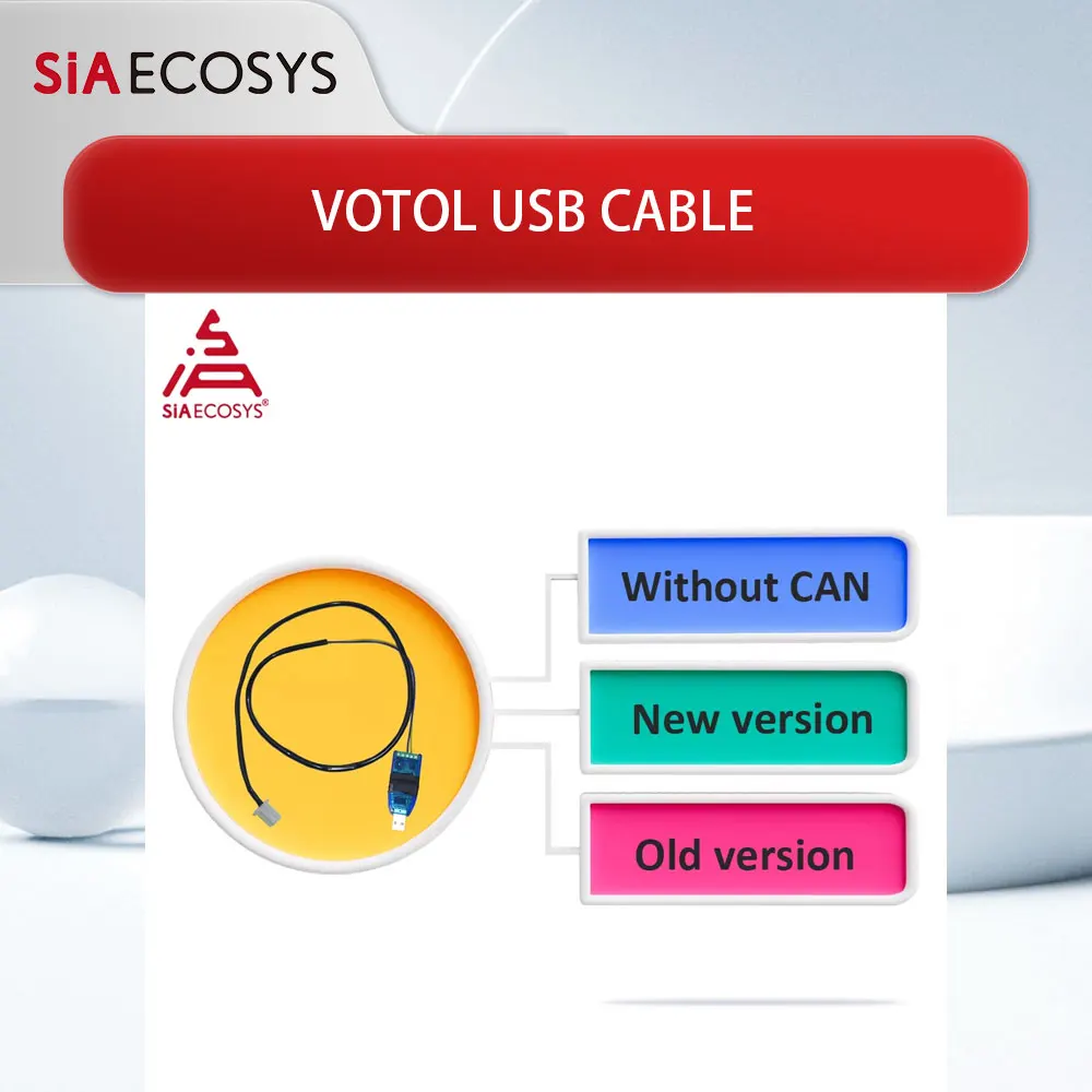 Votol USB Cable For Programmable Controller Votol Controller from SiAECOSYS