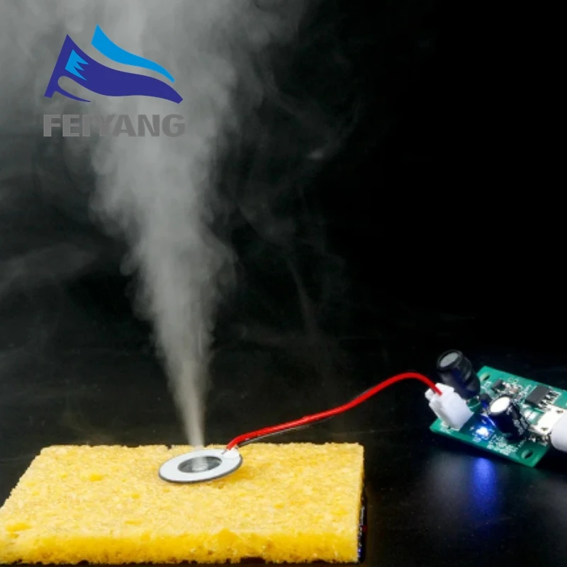 USB Mini Humidifier DIY Kits Mist Maker and Driver Circuit Board Fogger Atomization Film Atomizer Sheet Mini Oscillating image 4