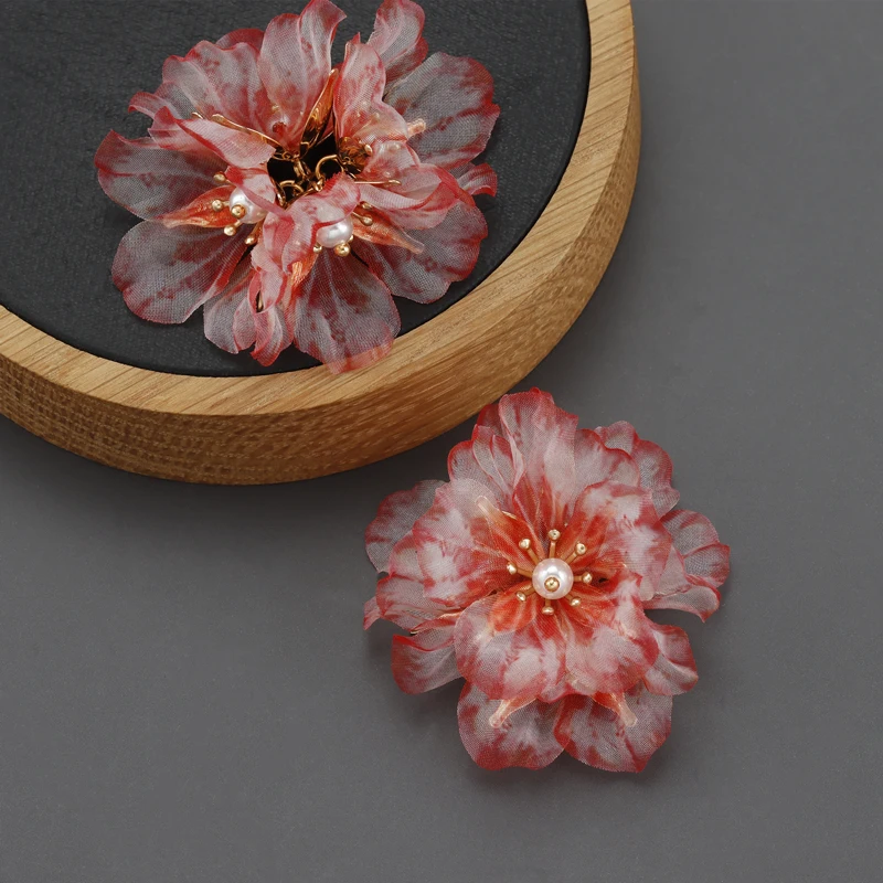 assoonas, F163, Schmuckzubehör, 18k vergoldet, handgefertigt, Blumenform, Anhänger, DIY-Ohrringanhänger, Schmuckherstellung, 6 Stück/Lot – Detail 10